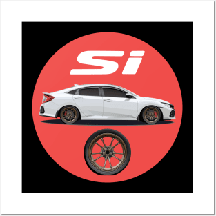 17 Civic Si Posters and Art